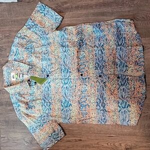 Quicksilver Regular Fit Heyday Men's Small button down shirt NWT